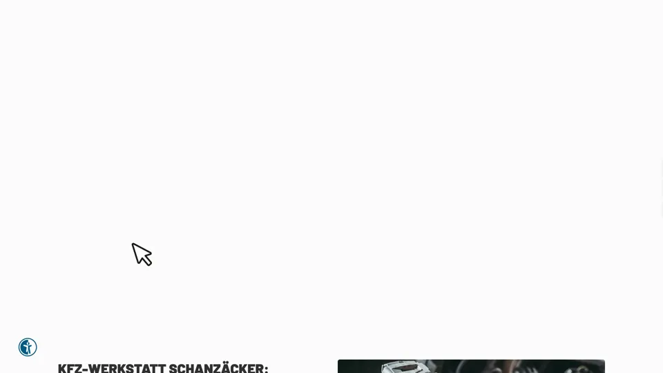 Das Bild zeigt die Webseite http://www.schanzaecker.de mit einem aktiven danova Assistant, der geöffnet und wieder geschlossen wird.